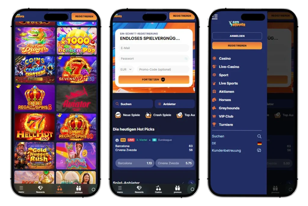 Slotshopper app