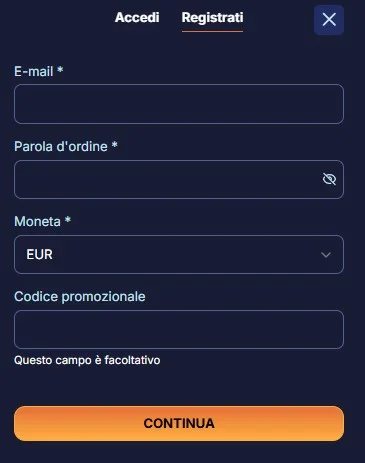 Slotshopper Registrazione